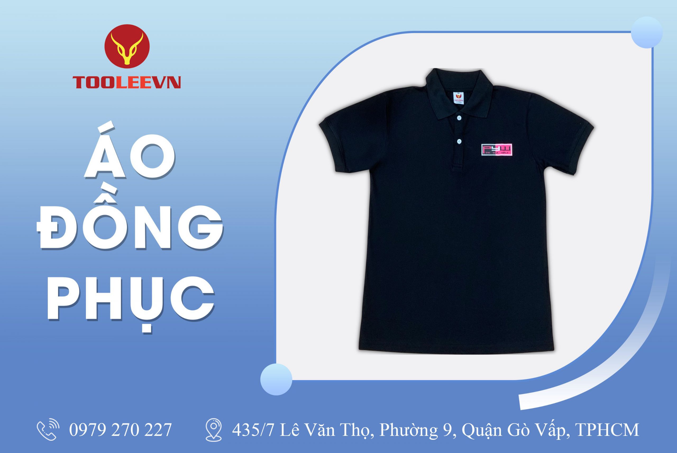 Áo đồng phục gia đình có cổ