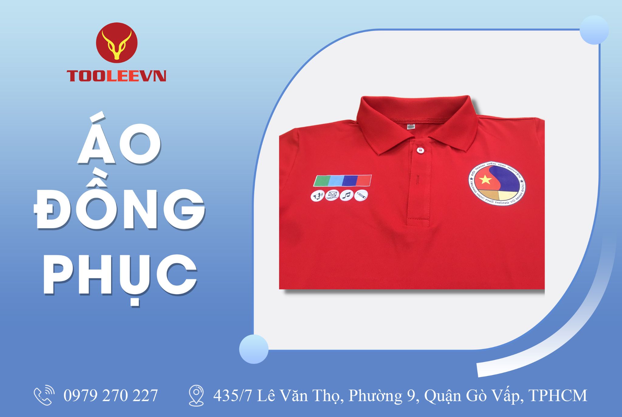 Áo polo cổ tròn