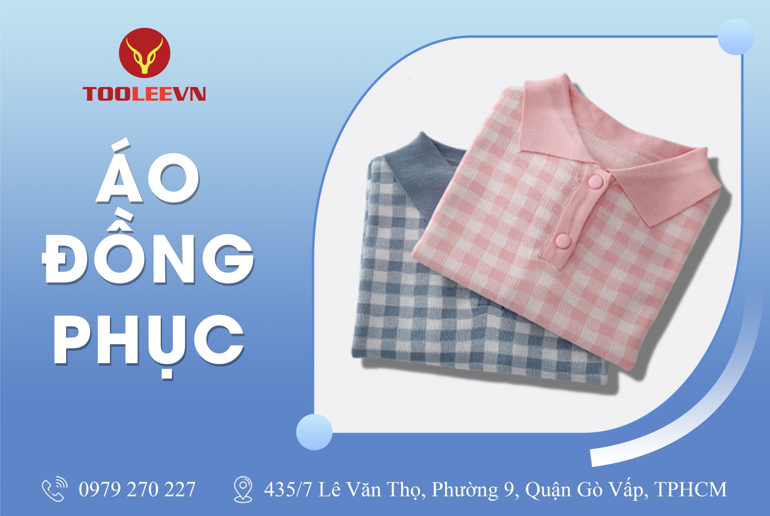 Áo đồng phục có cổ cho công ty