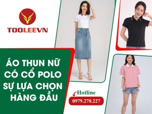 áo thun nữ có cổ polo