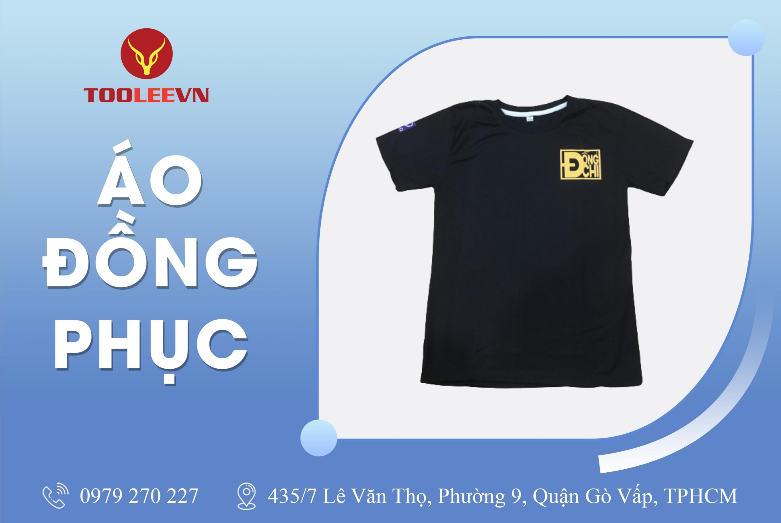 Áo đồng phục có cổ cho công ty