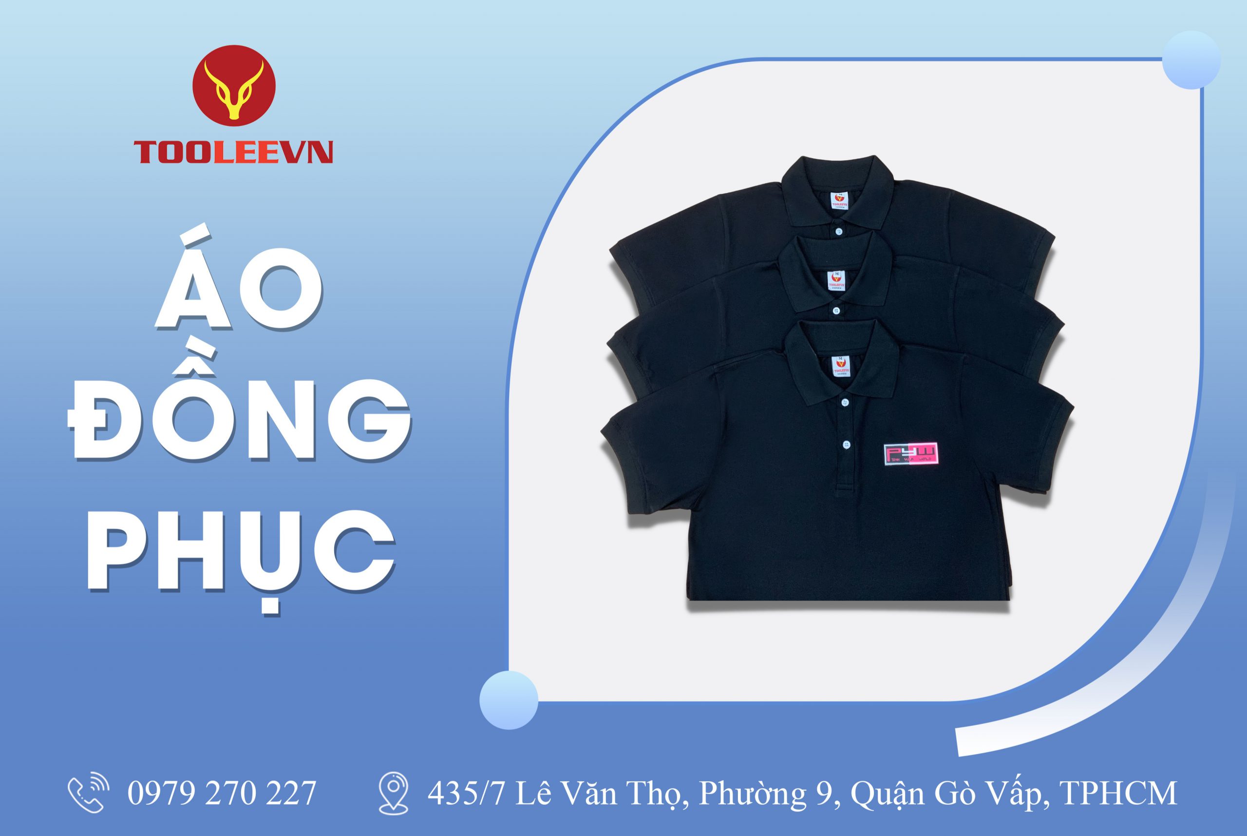 áo thun cổ tròn đồng phục