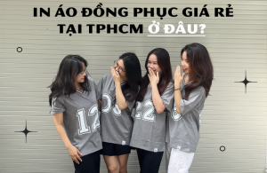 in áo đồng phục giá rẻ tại tphcm