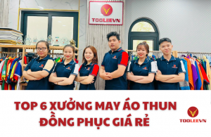 Top 6 xưởng may áo thun đồng phục giá rẻ tại thành phố Hồ Chí Minh