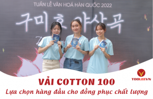 Vải cotton 100: Lựa chọn hàng đầu cho đồng phục chất lượng