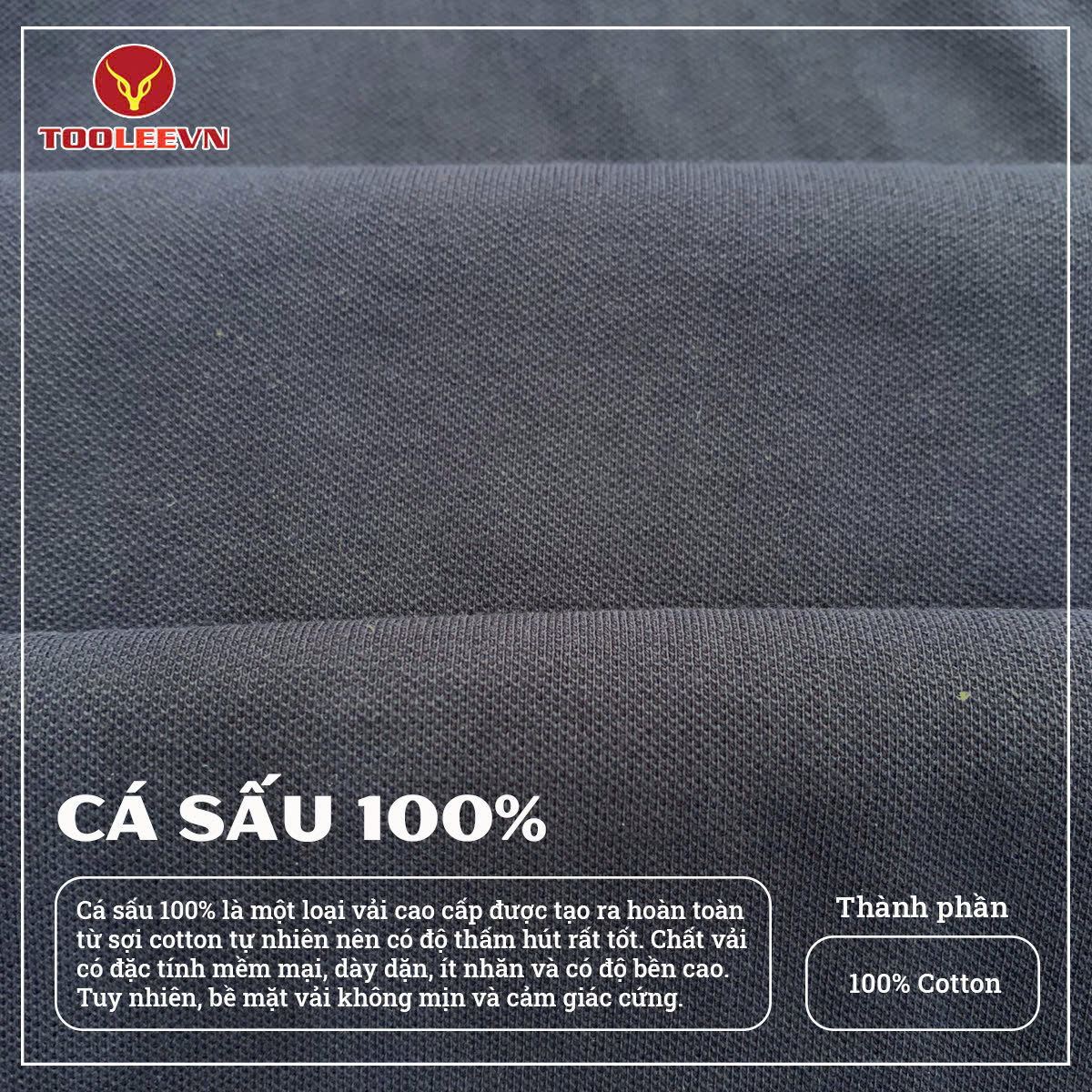 Vải cá sấu 100%