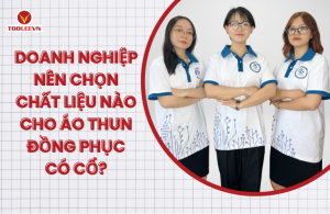 Doanh nghiệp nên chọn chất liệu nào cho áo thun đồng phục có cổ?