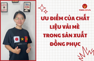 Ưu điểm của chất liệu vải mè trong sản xuất đồng phục