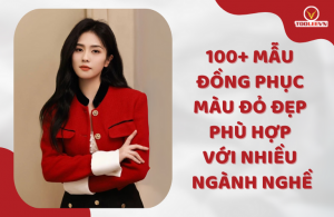 100+ Mẫu đồng phục màu đỏ đẹp và phù hợp với nhiều ngành nghề