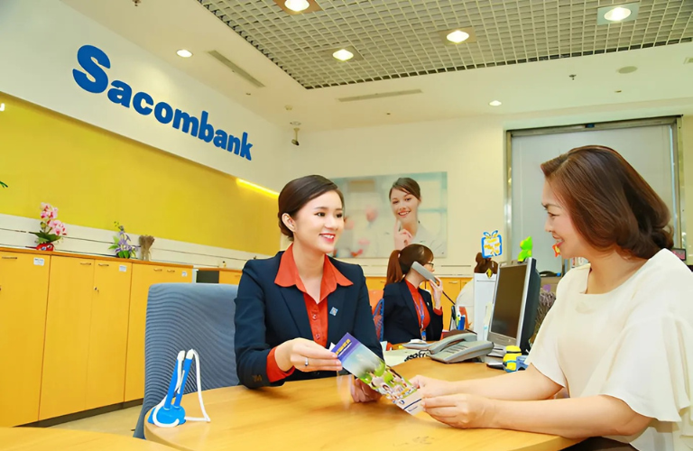 Đồng phục ngân hàng Sacombank