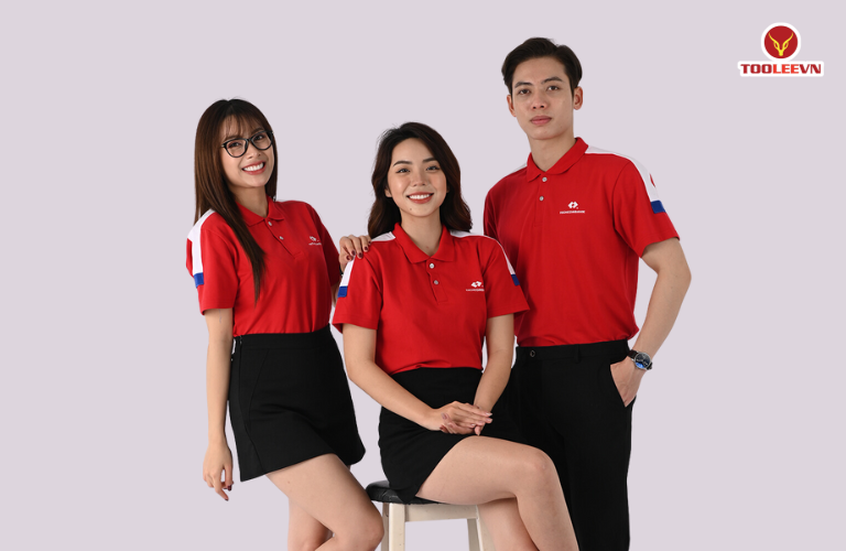 Áo thun polo đồng phục ngân hàng Techcombank