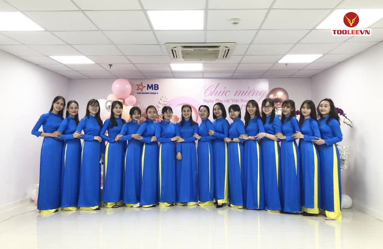 Đồng phục áo dài MB Bank