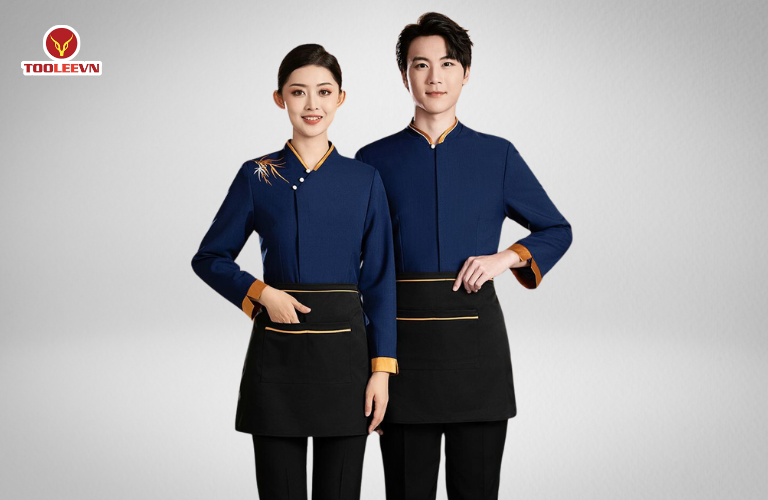Mẫu đồng phục nhân viên buồng phòng truyền thống