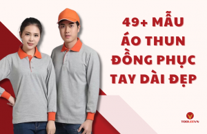 49+ Mẫu áo thun đồng phục tay dài đẹp và cao cấp
