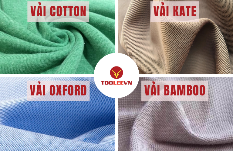 Chất liệu vải may áo sơ mi đồng phục nam được ưa chuộng