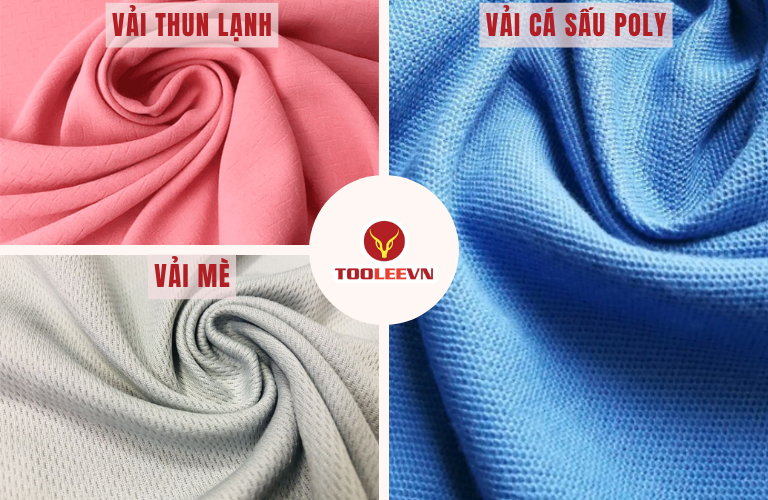 Chất liệu vải may đồng phục thể thao phổ biến